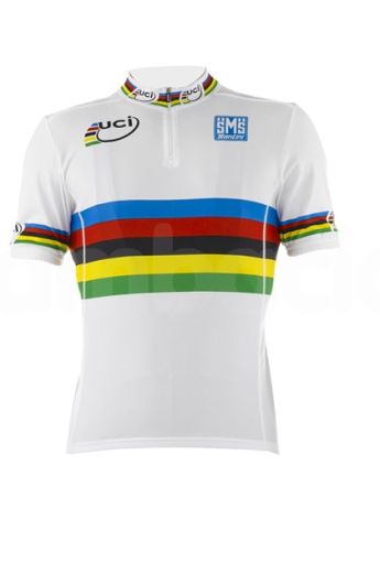 MAGLIA SANTINI CAMPIONE DEL MONDO STRADA UCI