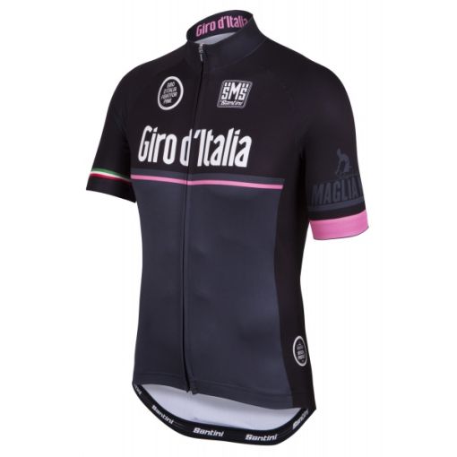 MAGLIA NERA GIRO D'ITALIA SANTINI