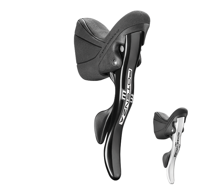 Manettes De Vitesses Campagnolo Record 8V - Pour Vélo De Course, Occasion, Fabrication Italienne